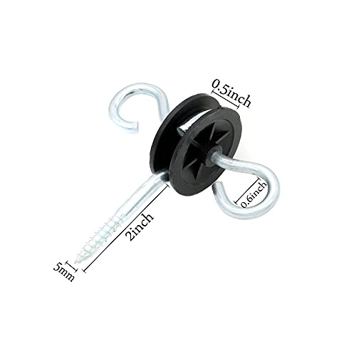 Electric Fence Spring Gate Handles Kit, 4 Count