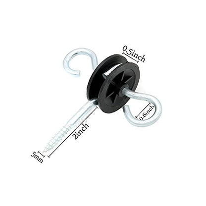 Electric Fence Spring Gate Handles Kit, 4 Count