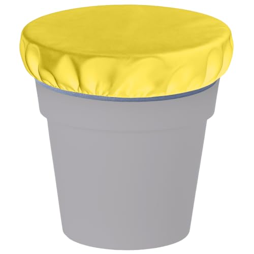 2-5 Gallon Horse Bucket Cover, Waterproof Horse Feed Bucket Cover, Lightweight and Easy to Use (Excluding Bucket, Yellow) - color: Yellow