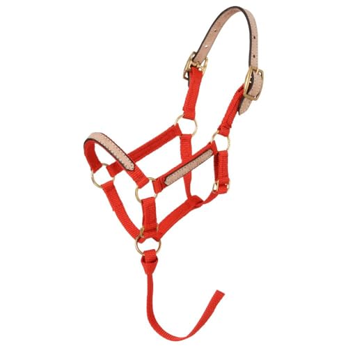 Tough1 Miniature Nylon Breakaway Halter - color: Red, size: Small