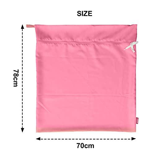 Harrison Howard Pet Washing Bag Dog Cat Horse Hair Laundry Bag for Rug Sheet Boots Pets Laundry Helper Pastel Pink - color: Pastel Pink