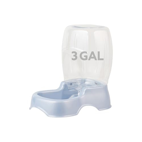 Petmate Pet Cafe Cat and Dog Water Dispenser, 3 Gallon - color: Pearl Ash Blue, size: 3 GAL
