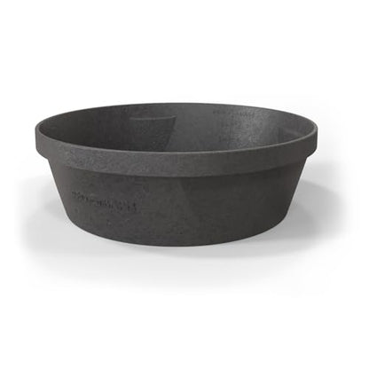 Red Barn 2 Gallon Rubber Feed Pan – Heavy Duty Flexible Livestock Feed Bowl for Goats, Chickens & Dogs – Durable Crack & Freeze Resistant Rubber Tub - size: 2 Gallon