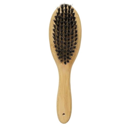 Patina Pet Grooming Brush with Boar Bristles