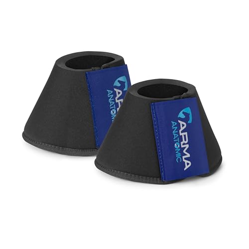 Shires ARMA Neoprene Bell Boots - color: Navy, size: Cob