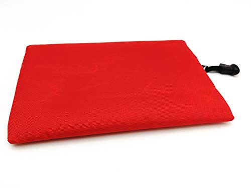 Red Emergency Bag First Aid Small Empty Travel Rescue Pouch First Responder Storage Medicine Pocket Bags for Car Home Office Kitchen Sport Ourdoors Bag Only (6x4.3) - style: 6x4.3inch