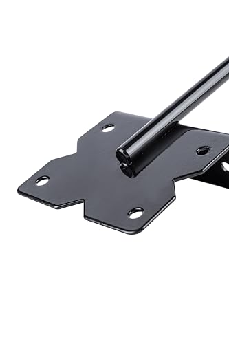 Heavy Duty Stainless Steel Self-Locking Gate Latch - Door Lock for Wooden Fence, Metal Gates & Vinyl Fence (Post Mount, Outdoor Use)