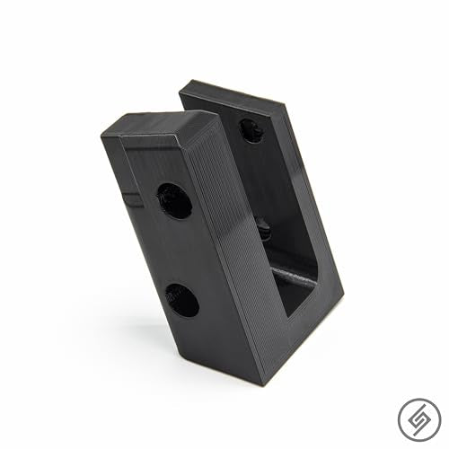 Spartan Mounts Compatible with Glock Pistols | Pistol Wall Display Mounting Hook | Gun Safe Wall Storage Organization System | Unique Low Profile Design | Made in USA - style: G 22 23 24 27 35 37 [Left]