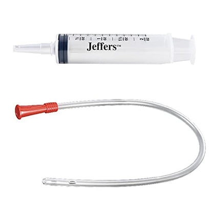 Goat & Lamb Feeding Tube Kit – 60ml Catheter Syringe + 18 Fr 16” Tube for Colostrum, Milk Replacer & Bird Crop Feeding – LBH MARKET