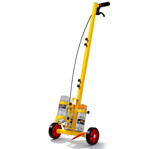 Striping Line Painting Wand, Parking Lot Striping Marking Machine, Paint Sprayer Wand for Ground Stripe, Sports Field & Parking Lot Marking, Compatible with Inverted Striping Paint T-Tip Nozzle