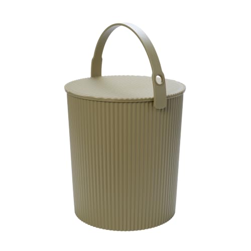 Martha by Martha Stewart Hachiman Extra Large Bucket, 5.3 Gallon - color: Olive, size: X Large
