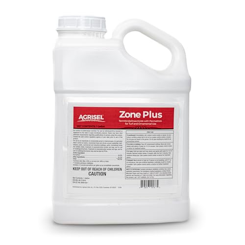 Agrisel Zone Plus Insect & Pest Control, Eco-Friendly, 128 Ounce | Broad Spectrum, for Indoor & Outdoor, Effective Against 100 Pests - size: 128 Fl Oz (Pack of 1)