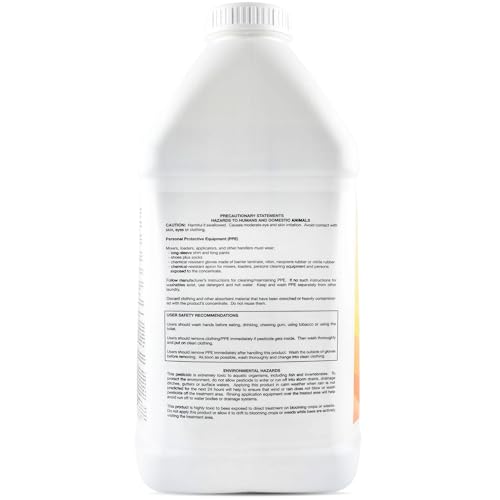 PYRANHA 1-10 HP Concentrate Refill 2.5 Gallon for 55 Gal Automatic Spray Systems - Barn Indoor Fly Control | Repels Horn, Deer, Horse, Stable, & Face Flies, Midge