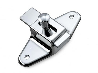 Harris Hardware TP5050 Slide Latch 3-1/2" Center to Center Die Cast, Silver