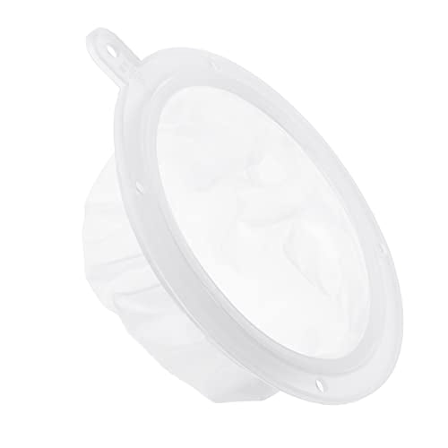 PATIKIL 6.1" O.D. Food Filter Strainer, 80 Mesh Kitchen Mesh Filters Strainers Fine Mesh Sieve for Juice, Coffee, Soy Milk Filtration, White - style: 80 Mesh