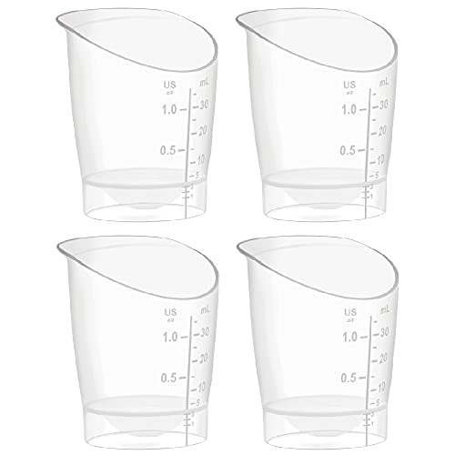 Maymom Baby Feeding Cup, Reusable and Disposable Short-Term Infant Feeding Cup for First Milk Collection, 1 oz, 4 Count - size: 4ct