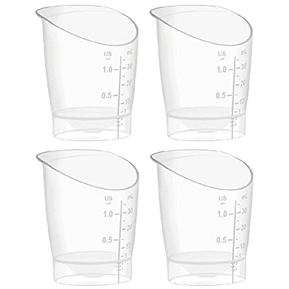 Maymom Baby Feeding Cup, Reusable and Disposable Short-Term Infant Feeding Cup for First Milk Collection, 1 oz, 4 Count - size: 4ct