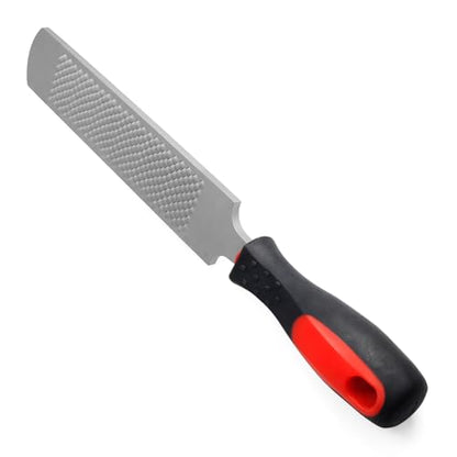 12 Inch Hoof Rasp, Carbon Steel Farrier File with Handle