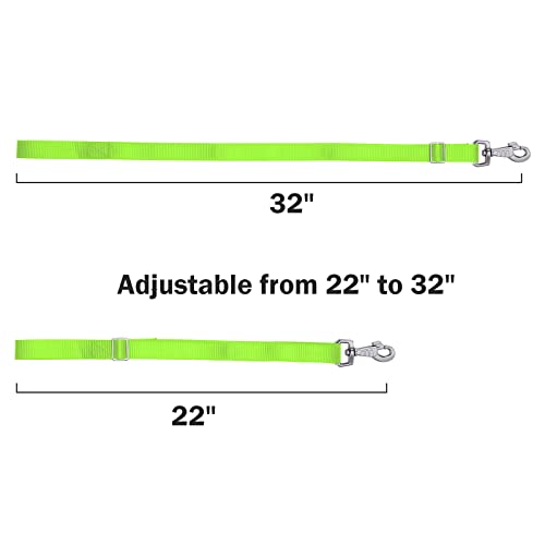 Rosemarie Horse Bucket Strap Hangers,Horse Suppliers Adjustable Nylon Straps up to 700 lbs for Hay Nets, Water Buckets,Hanging-Pratical and Easy Use(4 Pack) (Green) - color: Green