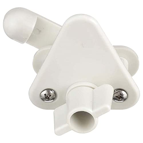 Seachoice Pontoon Gate Latch Replacement Kit, Fits 1-1.25 In. Square Frames, Includes Hardware