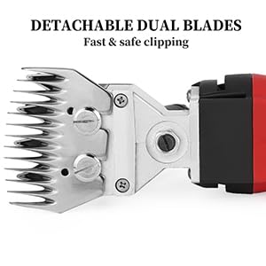 DUCKBOY Heavy Duty Sheep Clipper & Shearing Machine, 380W, Goats, Cattle - size: 380W Sheep Clipper
