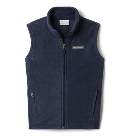 Columbia Kids Steens Mountain Fleece Vest (little Kid/Big Kid) - color: Collegiate Navy, size: Medium