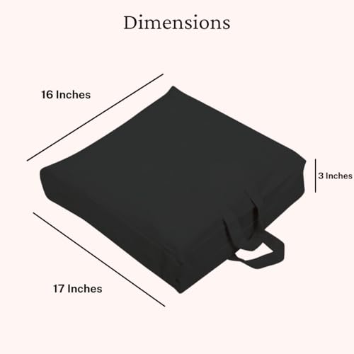 Premium Cotton Bag, Machine Washable, Breathable, 17x16x3 inches, Great Bag for Seasonal Clothing Storage, Cashmere, Jackets, Dresses, Travel, Moth Prevention (Black, Pack of 1) - color: Black