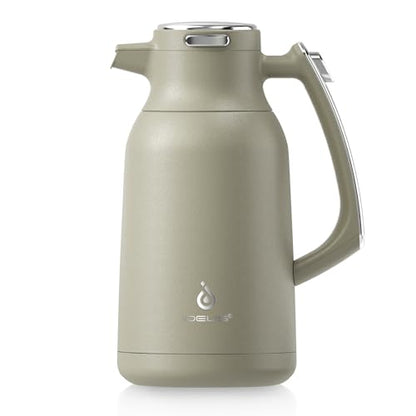 IDEUS Thermal Coffee Carafe 68oz, Beverage Dispenser Celadon - color: Celadon, size: 68 Ounces