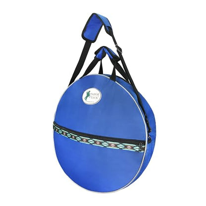 Horse and Calf Roping 3 Ropes Carry Bag Custom Designed with Reflective and Overlay Trims by Tahoe Tack - color: Royal Blue