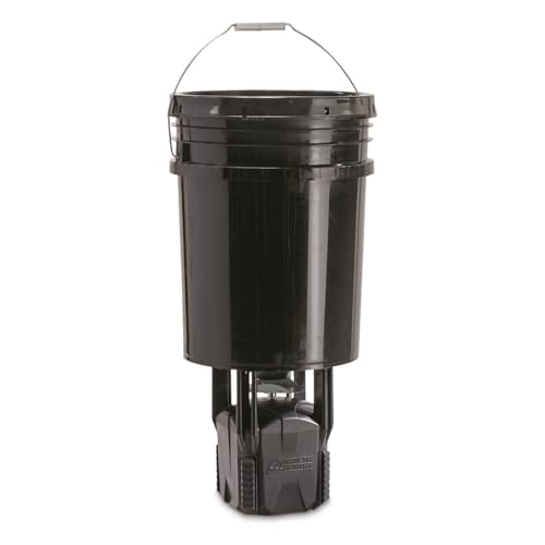 American Hunter 5-Gallon Digital Hanging Bucket Feeder, Black, One Size (AH-XDE40B)