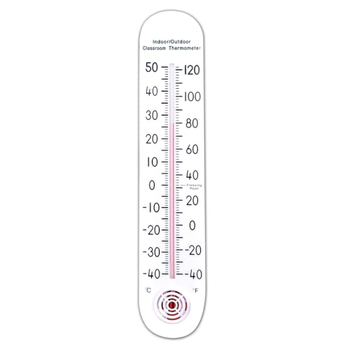 EAI Education Dual Scale Large Classroom Thermometer