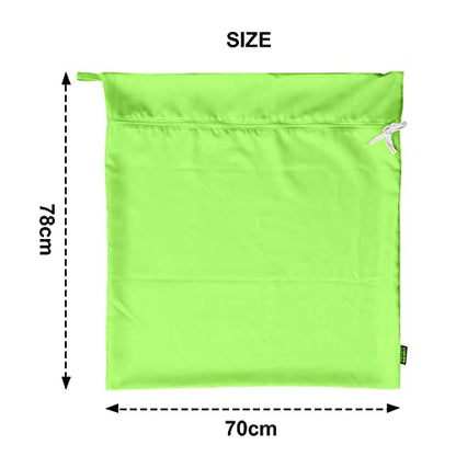 Harrison Howard Pet Washing Bag Dog Cat Horse Hair Laundry Bag for Rug Sheet Boots Pets Laundry Helper Neon Green - color: Neon Green