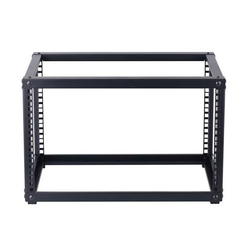 6U Open Frame Network Rack, Small Server Rack Shelf