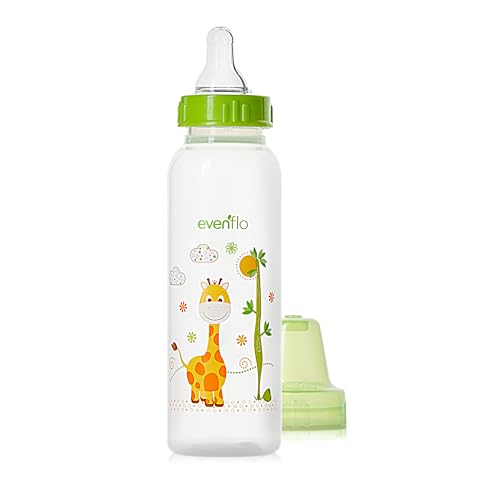 Classic Prints Polypropylene Bottles for Baby, Infant and Newborn - Blue/Green/Teal, 8 Ounce (Pack of 36) - size: 1 Count (Pack of 36)