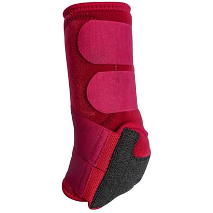 Classic Equine Legacy2 Support Boots, Front (Crimson, Small) - color: Crimson, size: Small