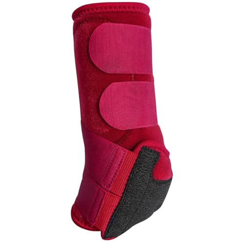 Classic Equine Legacy2 Support Boots, Front (Crimson, Large) - color: Crimson, size: Large