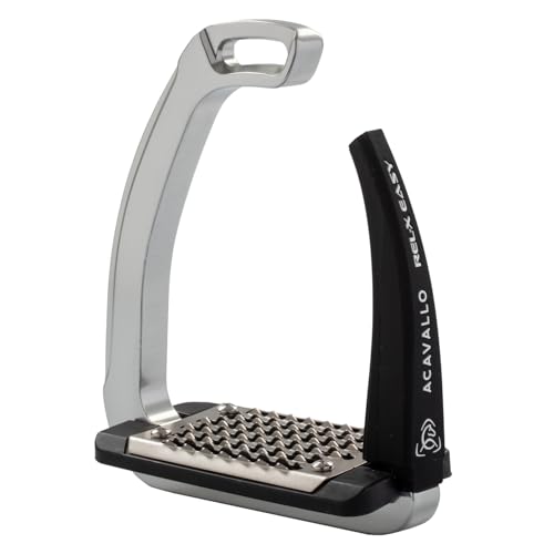 Acavallo Rel-X Easy Stirrups - color: Aluminium