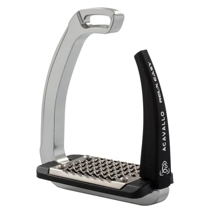 Acavallo Rel-X Easy Stirrups - color: Aluminium
