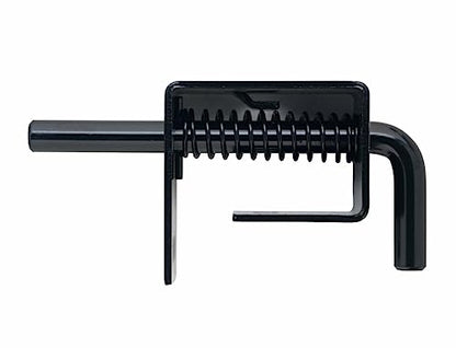 Trailer Gate Spring Latch,Anti-Rust Black Coating,Strong Steel,1Pc