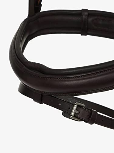 LeMieux Arika Dressage Bridle - color: Black/Silver, size: Pony