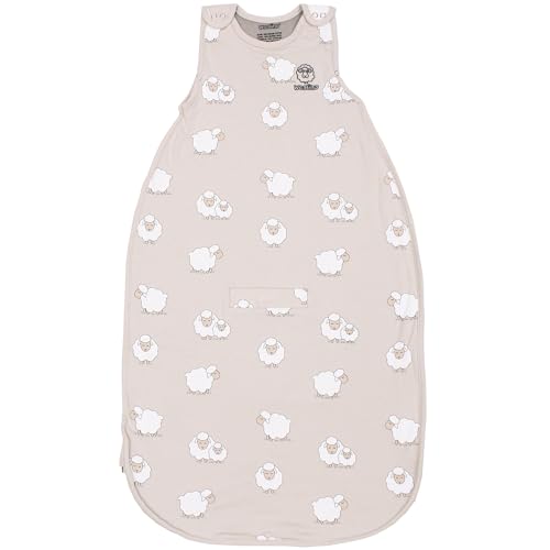 Woolino 4 Season Toddler Sleeping Sack, Merino Wool and Organic Cotton Baby Sleep Bag Sack, 2-4 Years, Sheep - color: Sheep