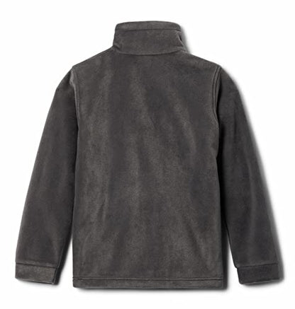 Columbia Youth Steens Mountain II Fleece Jacket - color: City Grey/Shark, size: 6-12 Months