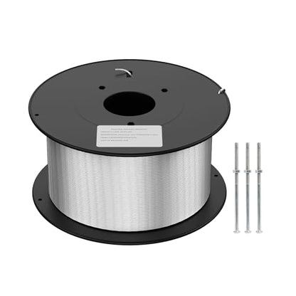 Aluminum Magnesium Alloy Wire 14 Gauge 3280ft (1000m) - Diameter 1.6mm Wire for Electric Fence | High Conductivity & Durability