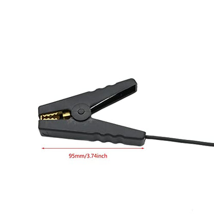Farm Electric Fence Jump Leads, 4Clip+2wire - style: 4Clip+2wire