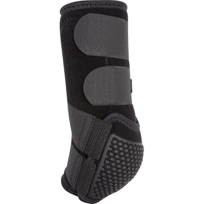Classic Equine Flexion by Legacy2 Support Boots, Front (Black, Large) - color: Black, size: Large