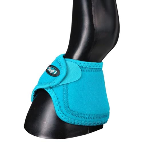 Tough1 No Turn Bell Boots - color: Jade, size: Small