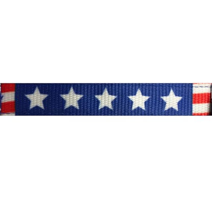 Derby Originals Patriotic Nylon Horse Halter with Matching 10ft Cotton Lead