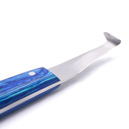 Equine Care Hoof Pick Knife, Left-Handed, 2-in-1 Farrier Tool for Horses