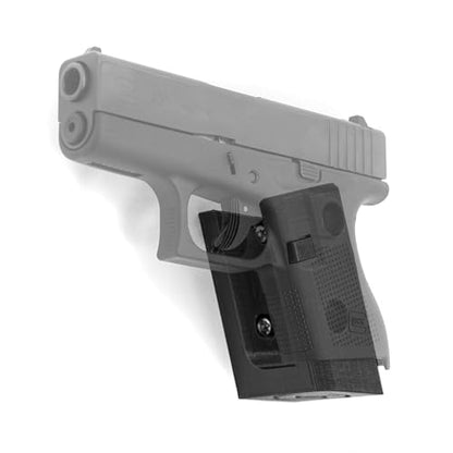 Spartan Mounts Compatible with Glock Pistols | Pistol Wall Display Mounting Hook | Gun Safe Wall Storage Organization System | Unique Low Profile Design | Made in USA - style: G 43x/48 [Left]