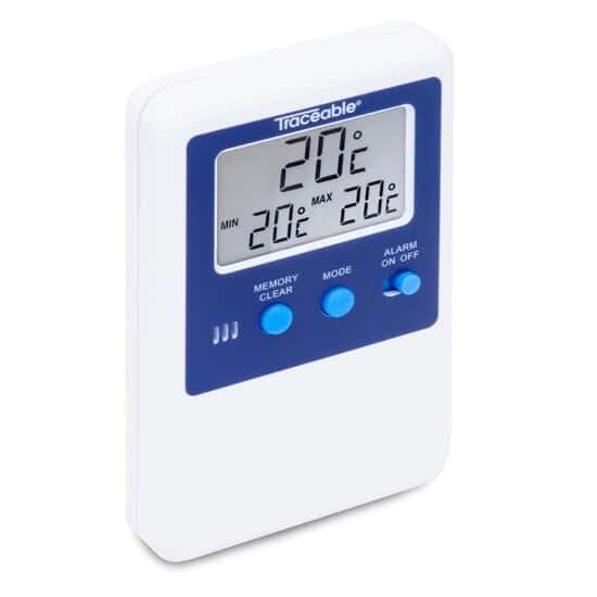 Traceable Calibrated Digital Fridge Thermometer/Freezer Thermometer with Bullet Probe, –58 to 158 Fahrenheit, 1 Resolution, Accuracy of 1 Degree Celsius - size: Bullet Probe